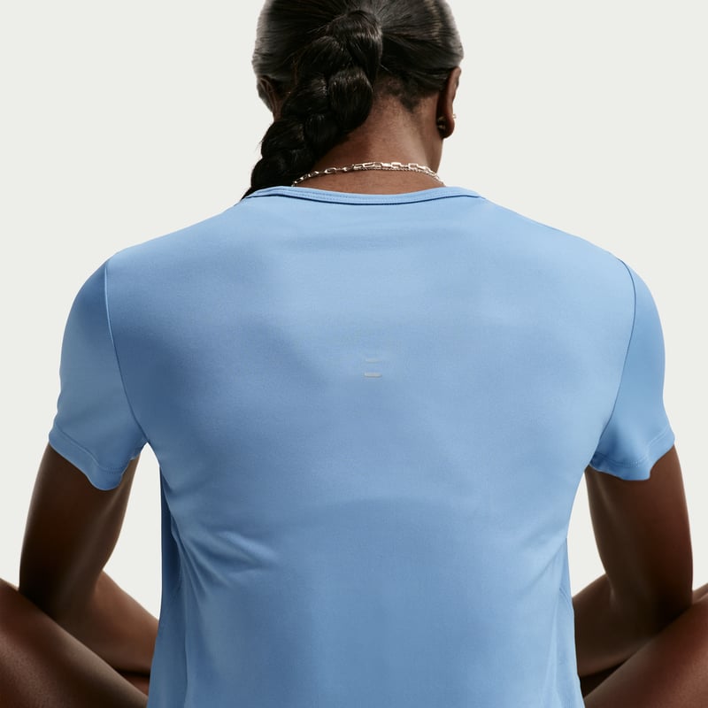 Maillot Nike Tempo Dri-FIT "Work Blue" | Femme | Course à pied | 02 | SPORTSHOWROOM
