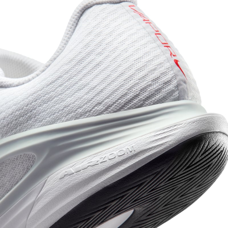 Nike Vapor 12 tennisskor "White & Light Crimson" | Män | Tennis | 08 | SPORTSHOWROOM