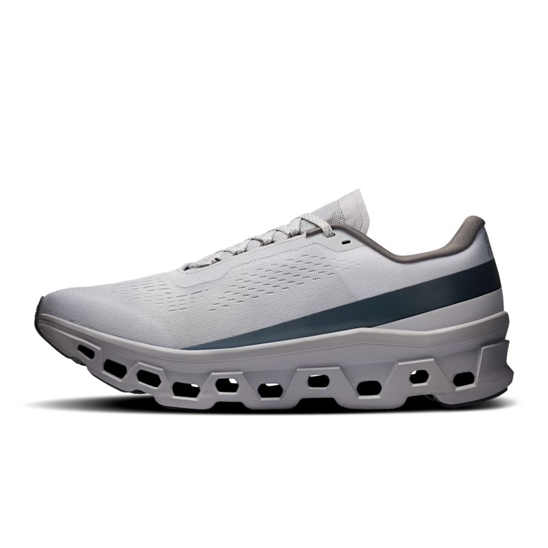 Buty do biegania On Cloudmonster 1 "Glacier & Alloy" | Mezczyzni | Bieganie | 04 | SPORTSHOWROOM