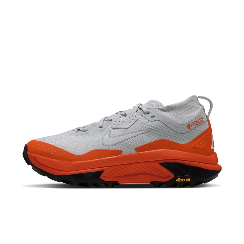 Nike ACG Zegama GORE-TEX trailrunningschoenen "Light Silver & Safety Orange" | Dames | Outdoor | 01 | SPORTSHOWROOM