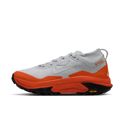 Nike ACG Zegama GORE-TEX trailrunningschoenen "Light Silver & Safety Orange" | Dames | Outdoor | 01 | SPORTSHOWROOM
