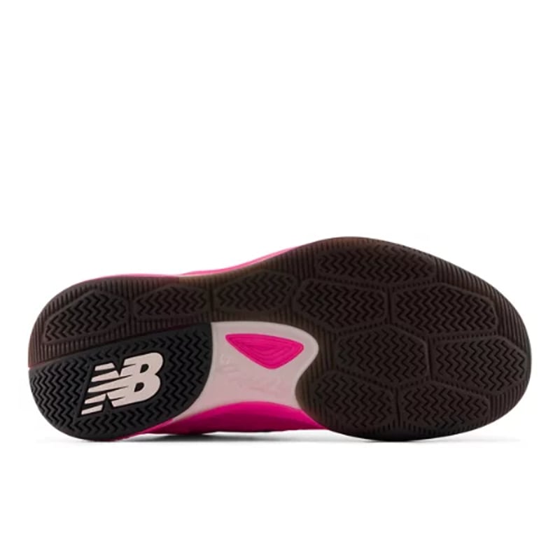 New Balance Fresh Foam X CT-Rally v2 tenniskengät "Pink Heat & Black" | Naiset | Tennis | 03 | SPORTSHOWROOM