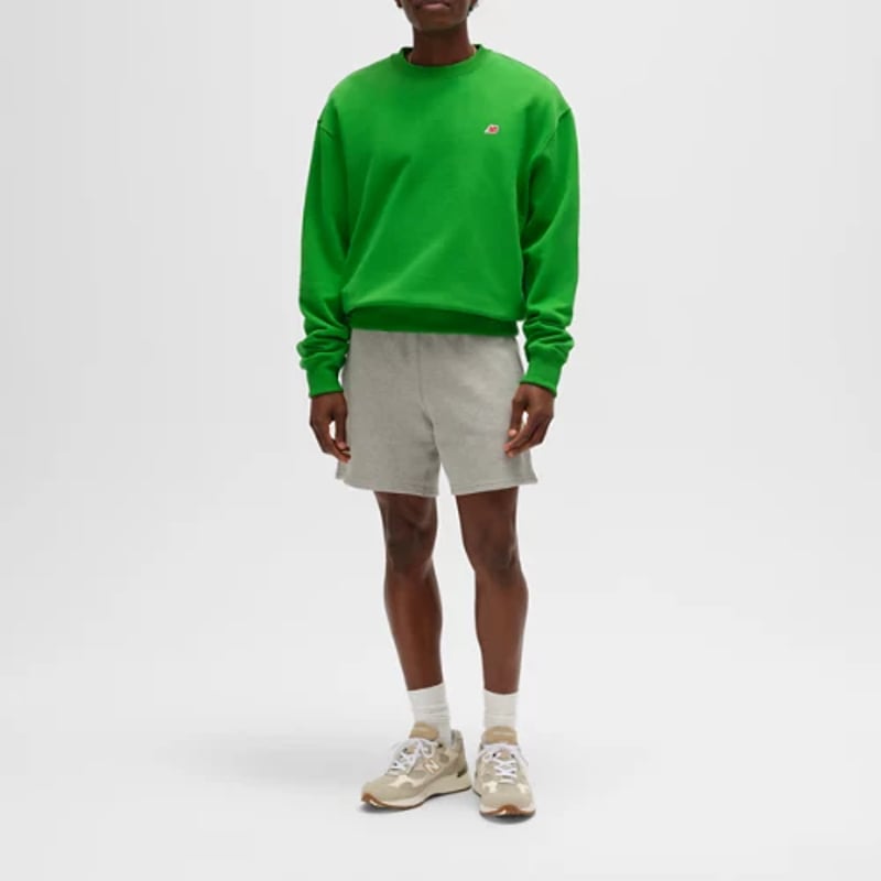 New Balance Made in USA Core Crewneck Pulover "Alpine Green" | Férfi | | 00 | SPORTSHOWROOM
