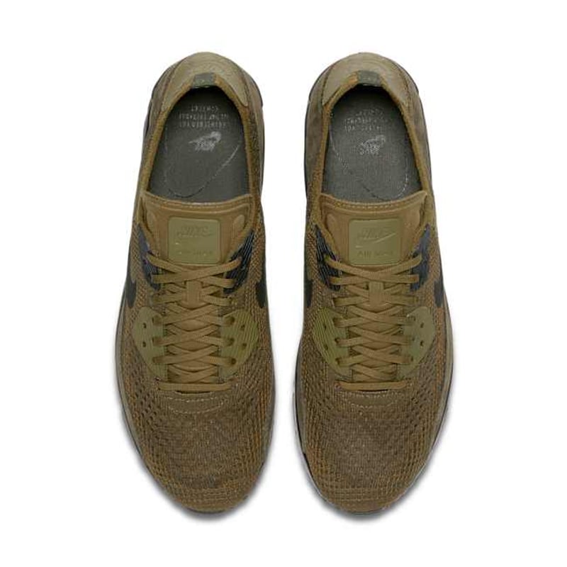 Nike Air Max 90 Ultra 2.0 Flyknit Olive Flak 875943 302 SPORTSHOWROOM