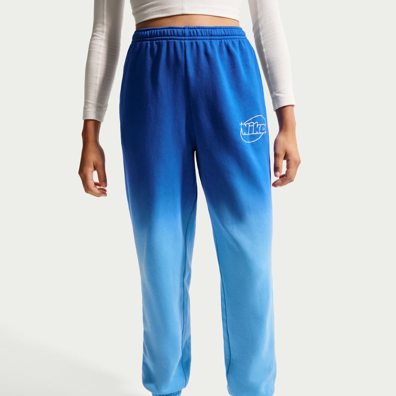 Nike Studio Fleece Loose Bukse "Football Blue & Game Royal" | Barn | | 01 | SPORTSHOWROOM