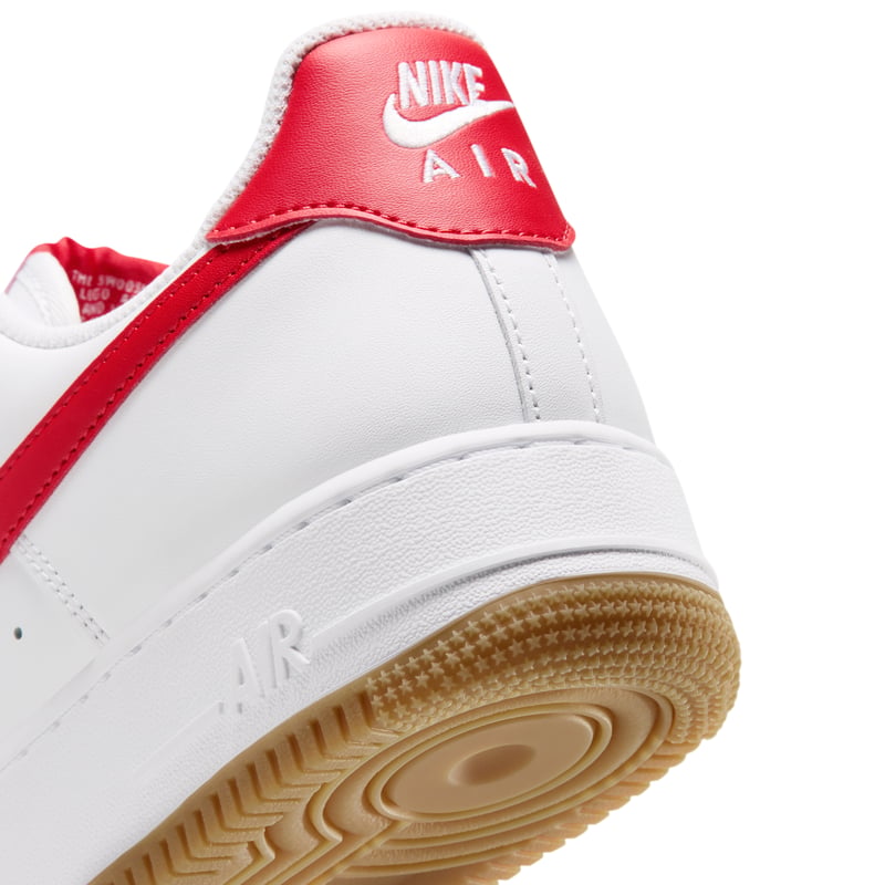 Superge Nike Air Force 1 '07 "White & Challenge Red" | Moški | Sportstyle | 08 | SPORTSHOWROOM