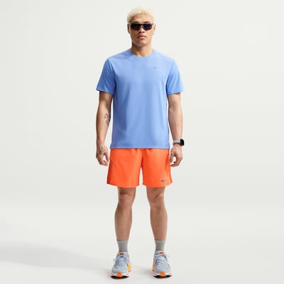 Pantalones cortos Nike Miler Dri-FIT 2-in-1 7" "Total Orange & Safety Orange" | Hombre | Correr | 01 | SPORTSHOWROOM