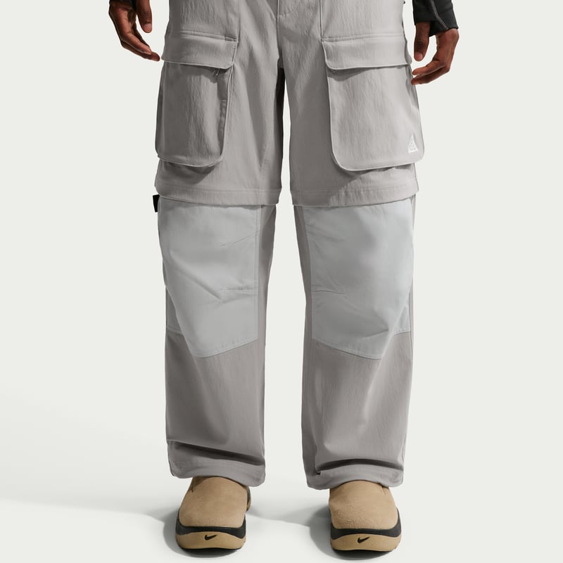 Nike ACG 'Smith Summit' Zip Cargo Bukse "College Grey & Grey Fog" | Herre | | 02 | SPORTSHOWROOM