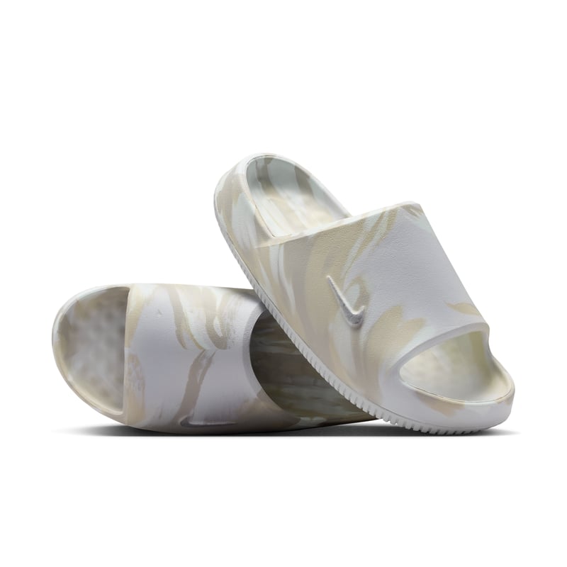 Nike Calm 2.0 Marbled Slide sneakers "Off White & Barely Green" | Dame | Sportstyle | 01 | SPORTSHOWROOM