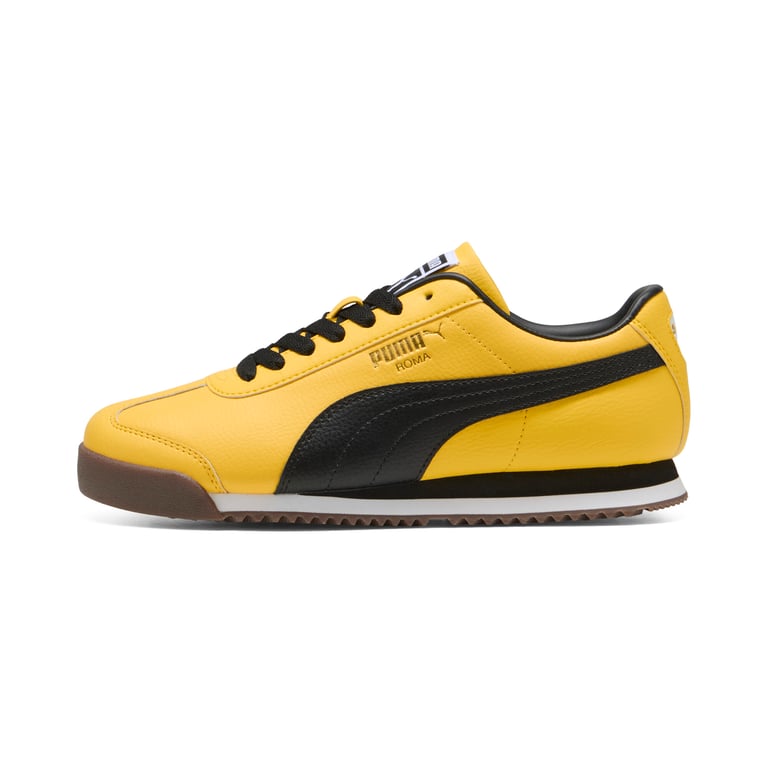 ★PUMA★ Roman Suede Black Sunny Yellow 39863506 Puma Roma Suede Black / Sunny Yellow - Feb 2025 - 398635-06