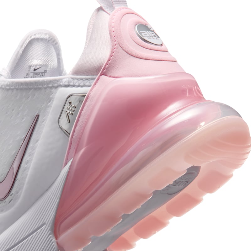 Nike Air Max 270 Premium trainers "White & Pink Foam" | Women | SportStyle | 08 | SPORTSHOWROOM