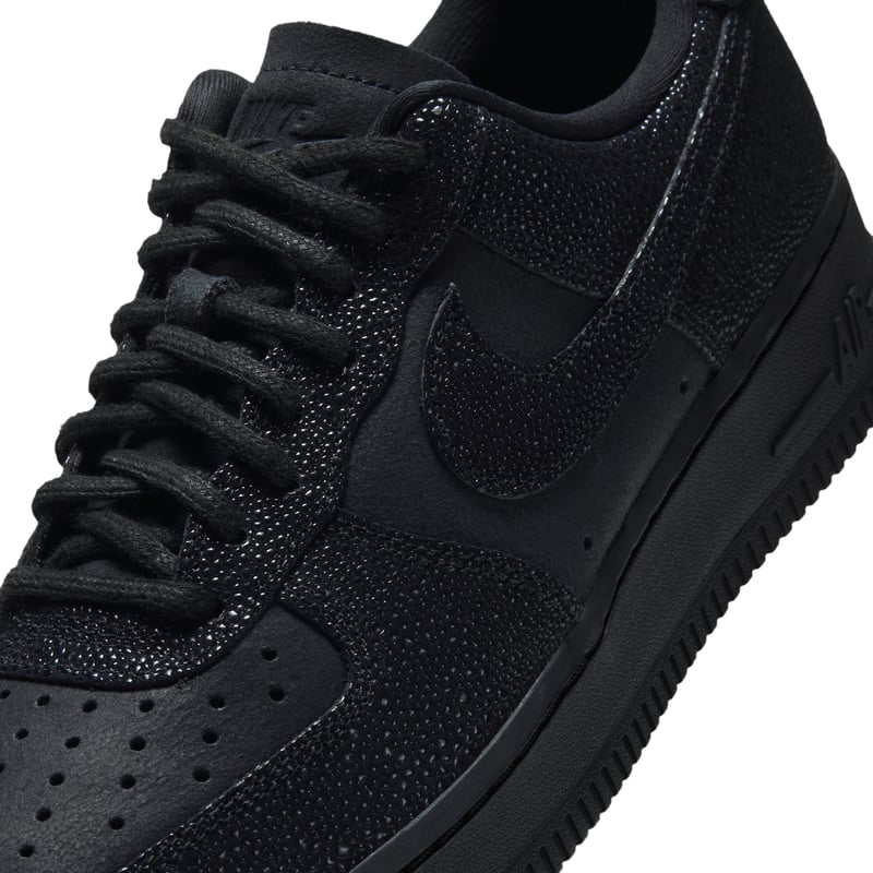Nike Air Force 1 '07 SE Shagreen Sneaker "Black & Anthracite" | Damen | Sportstyle | 07 | SPORTSHOWROOM