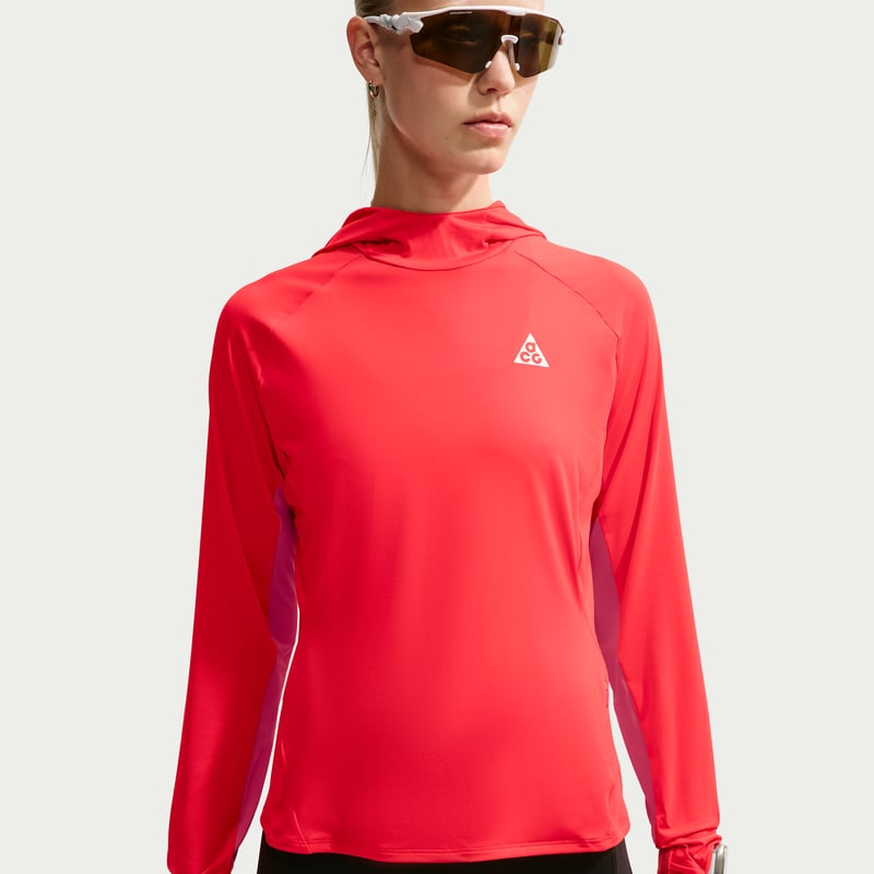 Top Nike ACG UV-Resistant Hooded Mid-Layer "Light Crimson & Desert Pink" | Mujer | Aire Libre | 01 | SPORTSHOWROOM