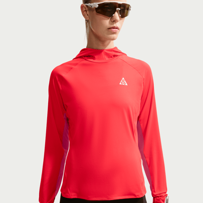 Nike ACG UV-Resistant Hooded Mid-Layer Top "Light Crimson & Desert Pink" | Damen | Outdoor | 01 | SPORTSHOWROOM