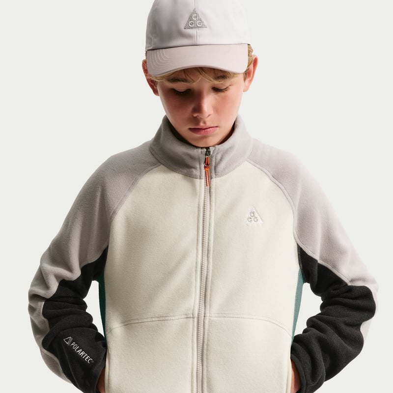 Nike ACG Polar Fleece Jacke "College Grey" | Kinder | Wandern | 03 | SPORTSHOWROOM