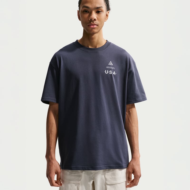 Nike ACG USA Dri-FIT Skjorte "Thunder Blue" | Herre | | 02 | SPORTSHOWROOM