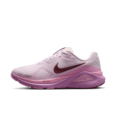 Nike Structure 26 Laufschuhe "Bleached Lilac & Pink Rise" | Damen | Laufen | 01 | SPORTSHOWROOM