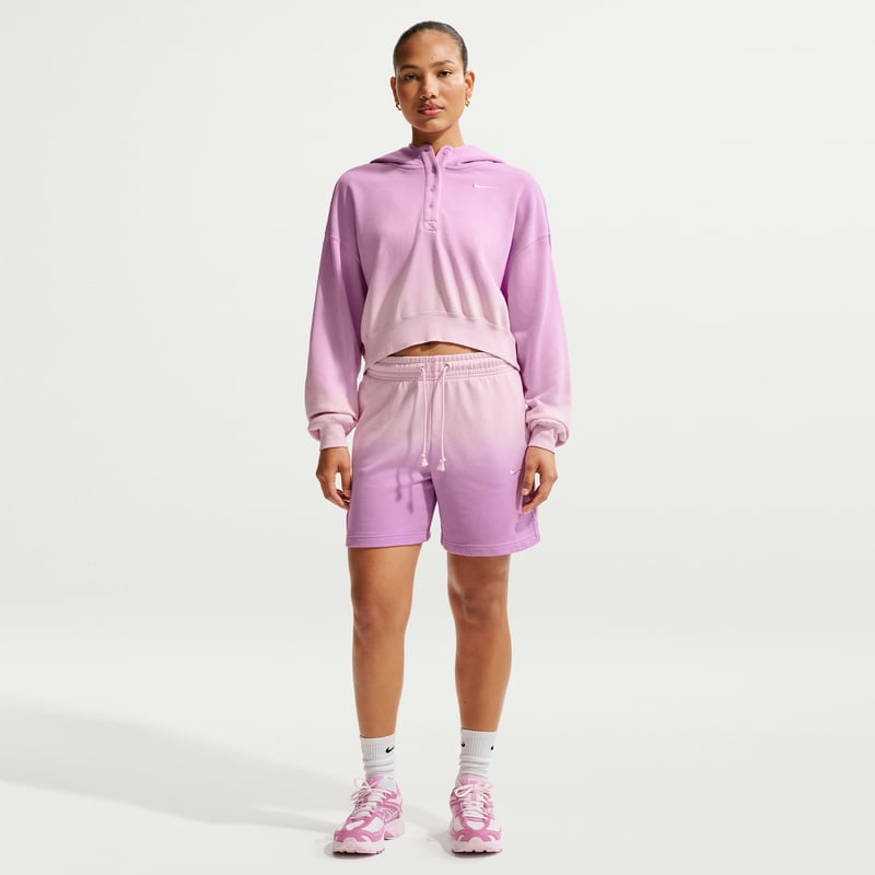 Nike Phoenix Fleece Oversized Cropped Henley IF7372-663 04