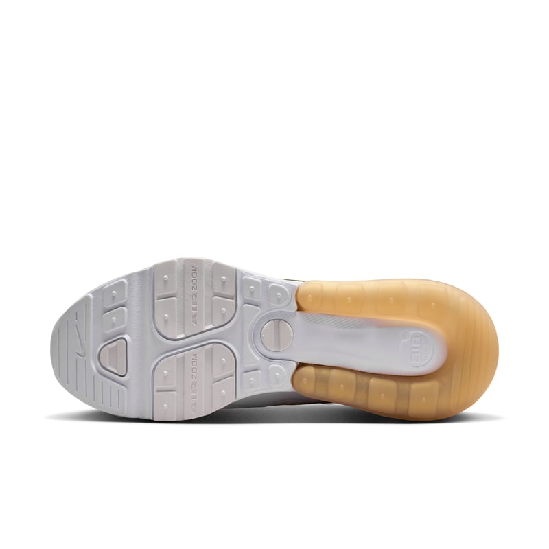 Nike Air Max 270 Premium trainers "White & Metallic Gold" | Women | SportStyle | 02 | SPORTSHOWROOM