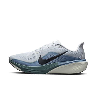 Nike Pegasus 42 running shoes "Pure Platinum & Work Blue" | Men | Running | 01 | SPORTSHOWROOM