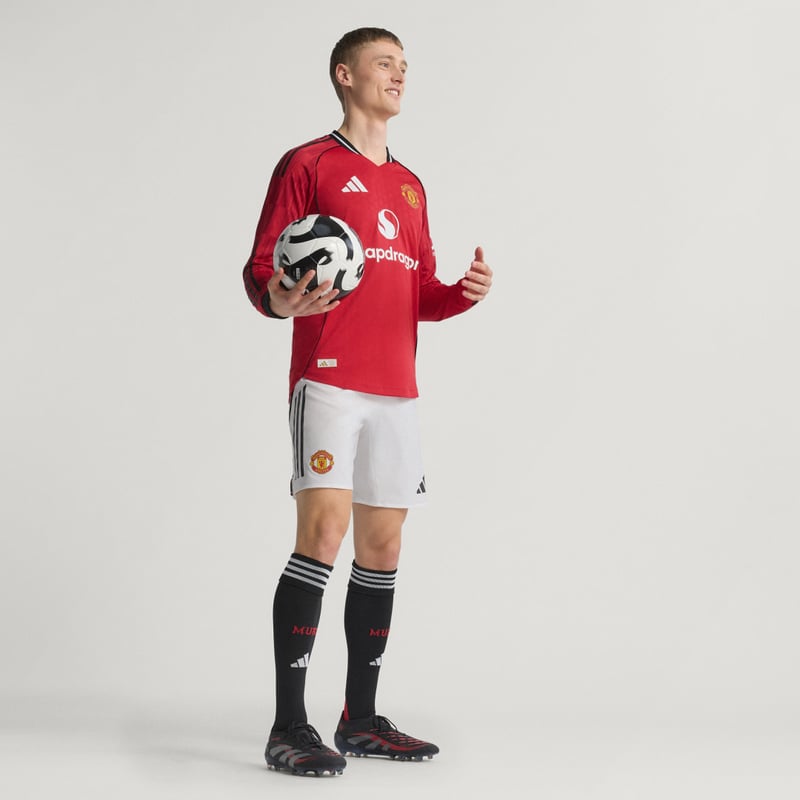 adidas Manchester United 2025/26 Home Authentic Long Sleeve JP3022 03