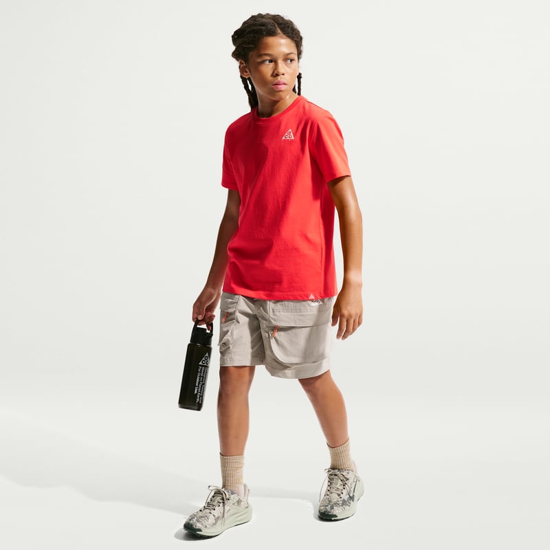 Nike ACG Dri-FIT Planet Earth Shirt "Light Crimson" | Kids | | 04 | SPORTSHOWROOM