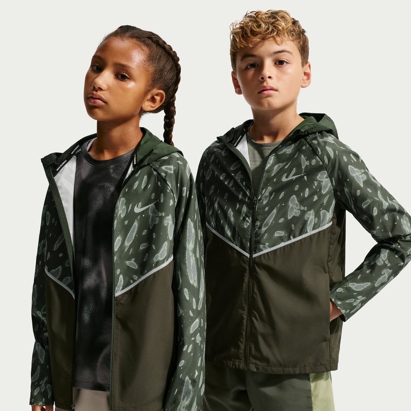 Jacket Nike Miler Repel UV "Sequoia" | Enfant | | 01 | SPORTSHOWROOM