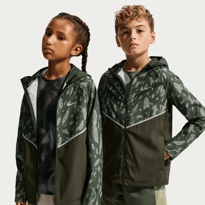 Nike Miler Repel UV Jacke "Sequoia" | Kinder | | 01 | SPORTSHOWROOM