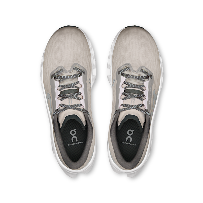 Buty do biegania On Cloudmonster 3 "Truffle & Ivory" | Kobiety | Bieganie | 02 | SPORTSHOWROOM