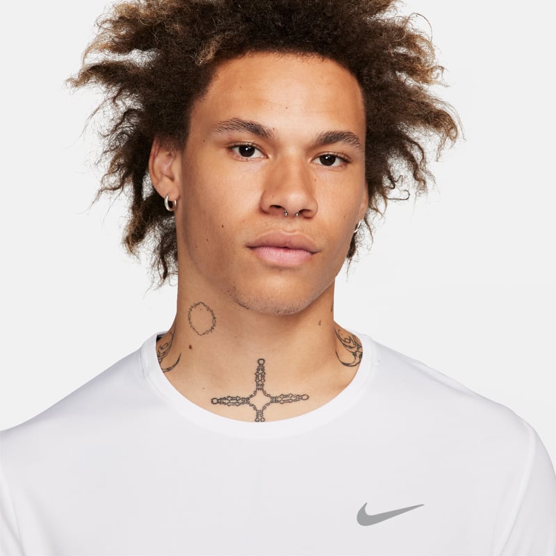 Nike Miler Dri-FIT Long-Sleeve Shirt "White" | Heren | Hardlopen | 03 | SPORTSHOWROOM