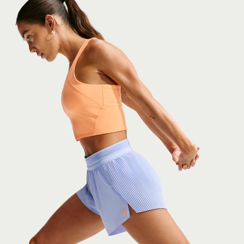Nike AeroSwift Dri-FIT ADV Mid-Rise 7" Brief-Lined Shorts "Aluminium" | Dames | Hardlopen | 04 | SPORTSHOWROOM