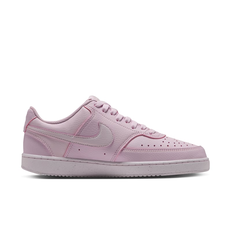 Nike Court Vision Low Next Nature sneakers "Bleached Lilac & Pearl Pink" | Dames | Sportstyle | 03 | SPORTSHOWROOM