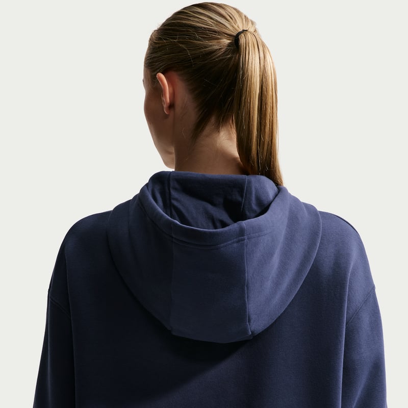 Nike Caitlin Clark Phoenix Fleece Pullover Hoodie "Midnight Navy & University Red" | Damen | Sportstyle & Basketball | 04 | SPORTSHOWROOM