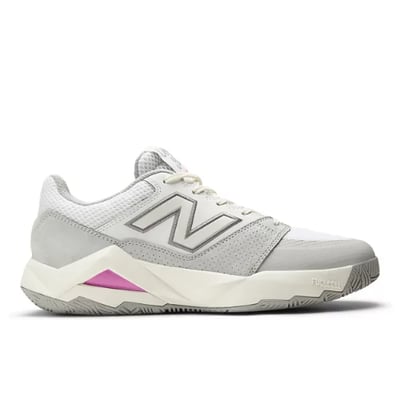New Balance Coco Delray tennis runners "White & Pink Heat" | Men | Tennis | 00 | SPORTSHOWROOM