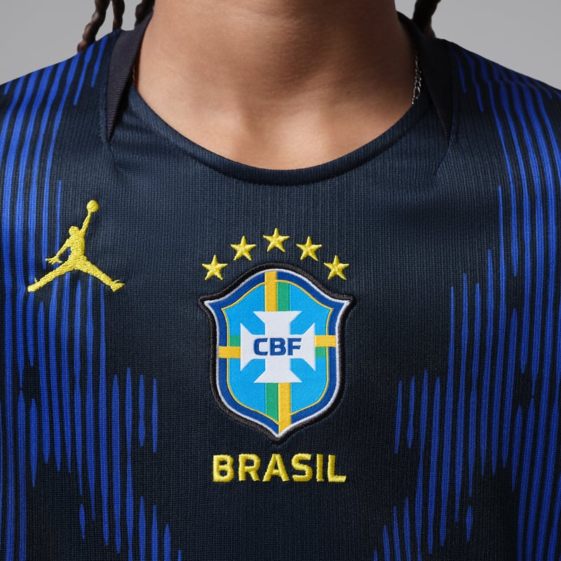Nike Jordan Brazil 2026 Stadium Away  Dri-FIT Replica IU1080-417 04