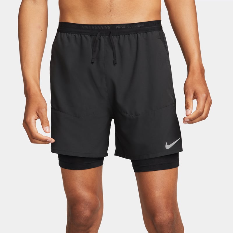 Kratke hlace Nike Stride Dri-FIT 5" 2-in-1 "Black" | Moški | Tek | 02 | SPORTSHOWROOM