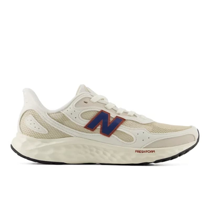 Tekaški copati New Balance Fresh Foam Arishi v4 Tiralux "Timberwolf & Magic Blue" | Moški | Tek | 03 | SPORTSHOWROOM