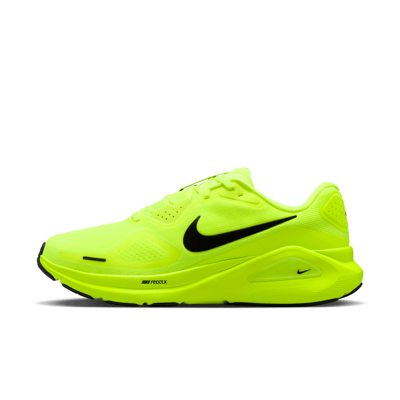 Обувки Nike Structure 26 "Volt & Black" | Мъже | Бягане | 01 | SPORTSHOWROOM