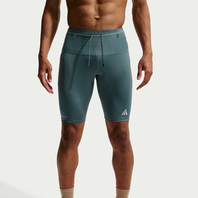 Nike ACG 'Lava Loops' Dri-FIT ADV 1/2-Length Tights "Mineral Slate" | Men | Outdoor | 02 | SPORTSHOWROOM