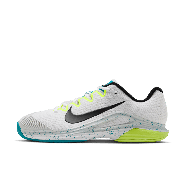 Nike Vapor 12 tennis shoes "White & Volt" | Women | Tennis | 01 | SPORTSHOWROOM