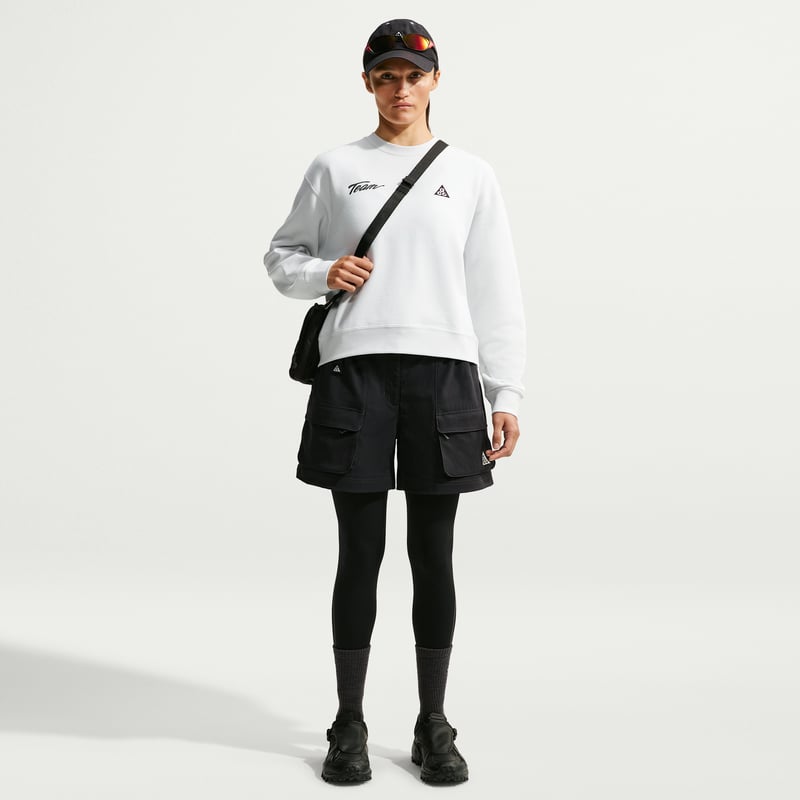 Nike ACG "Tuff Fleece" Crew-Neck Sweater "Summit White" | Women | | 04 | SPORTSHOWROOM