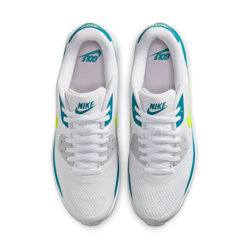 Buty do golfa Nike Air Max 90 G "White & Bright Spruce" | Mezczyzni | Golf | 04 | SPORTSHOWROOM
