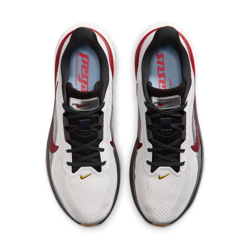 Nike Pegasus 42 running shoes "Summit White & Fusion Red" | Men | Running | 04 | SPORTSHOWROOM