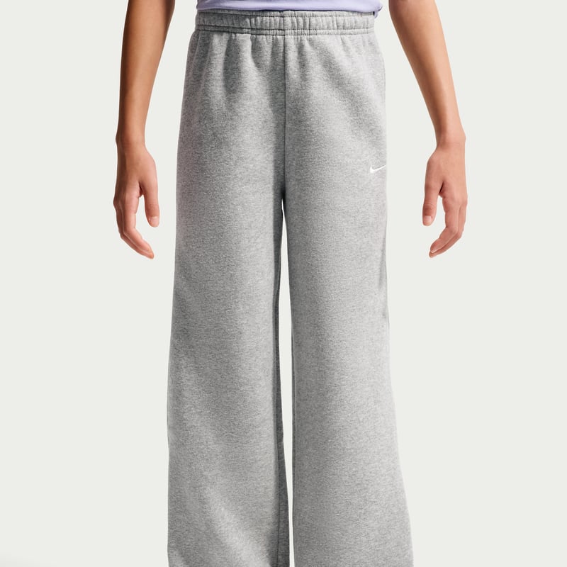 Hlace Nike Studio Fleece Open-Hem "Dark Grey Heather" | Djeca | | 01 | SPORTSHOWROOM