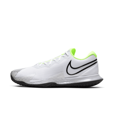 Обувки Nike Vapor Cage 4 "White & Volt" | Мъже | Тенис | 01 | SPORTSHOWROOM