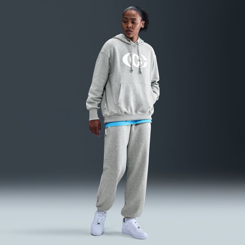 Nike Caitlin Clark Phoenix Fleece Pullover Hoodie "Dark Grey Heather" | Damen | Sportstyle & Basketball | 06 | SPORTSHOWROOM