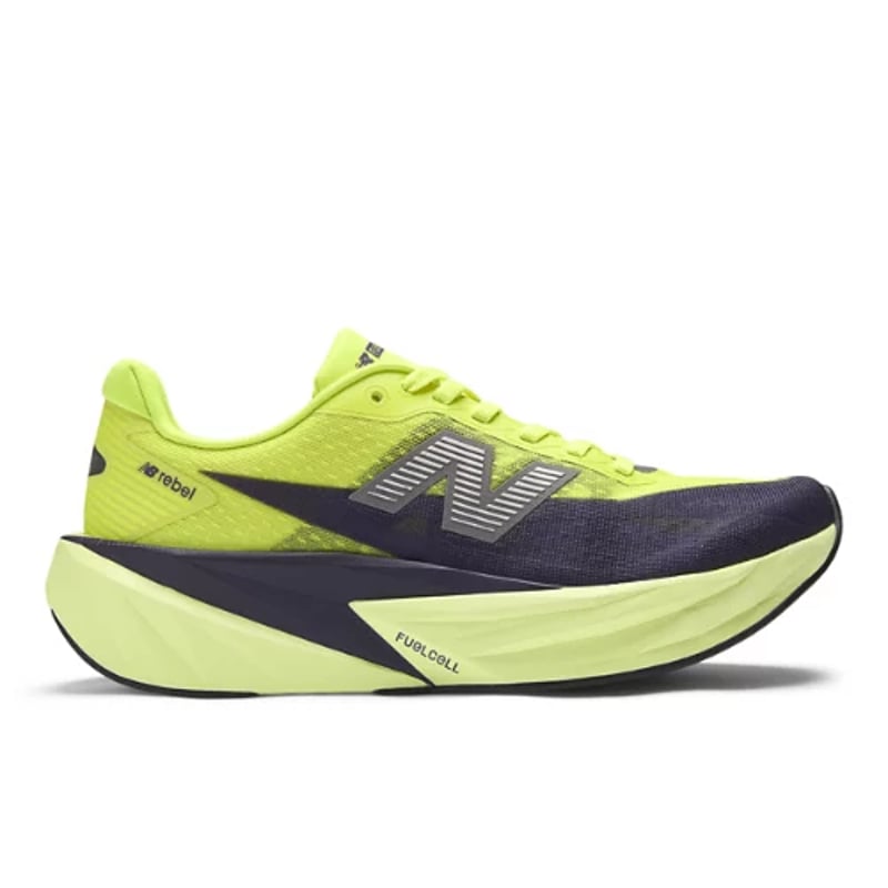 Tekaški copati New Balance FuelCell Rebel v5 "Alkaline Green & Boysenberry" | Ženske | Tek | 00 | SPORTSHOWROOM