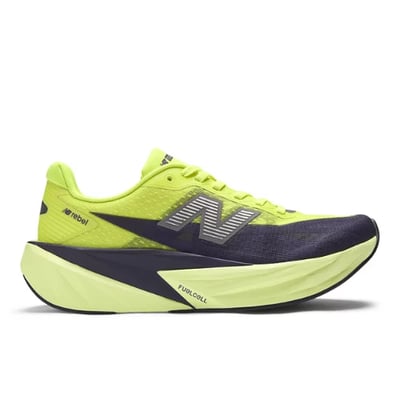 Tekaški copati New Balance FuelCell Rebel v5 "Alkaline Green & Boysenberry" | Ženske | Tek | 00 | SPORTSHOWROOM