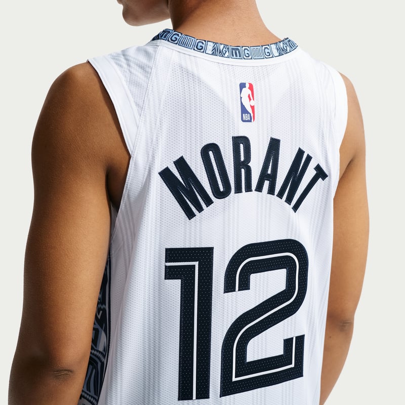 Nike Ja Morant Memphis Grizzlies City Edition Dri-FIT ADV NBA Authentic Paita "White" | Miehet | Koripallo | 04 | SPORTSHOWROOM