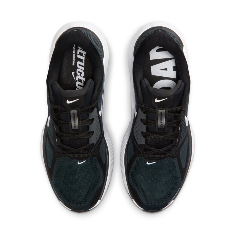 Nike Structure Plus runners "Black & White" | Women | Running | 04 | SPORTSHOWROOM